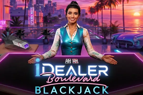 iDealer Boulevard Blackjack live game at BassWin
